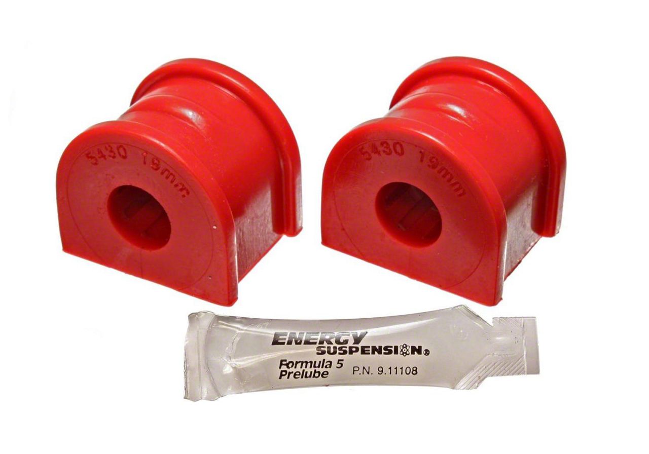 Corvette Rear Sway Bar Bushings; 22mm; Red (9704 Corvette C5) Free