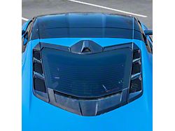 Rear Window Trim; Carbon Fiber (20-26 Corvette C8 Coupe)