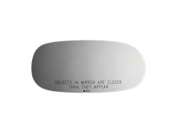 Redi-Cuts Drop Fit Side View Mirror Glass; Passenger Side (97-04 Corvette C5)