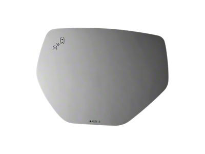 Redi-Cuts Fit Over Side View Mirror Glass with Blind Spot; Driver Side (20-25 Corvette C8)