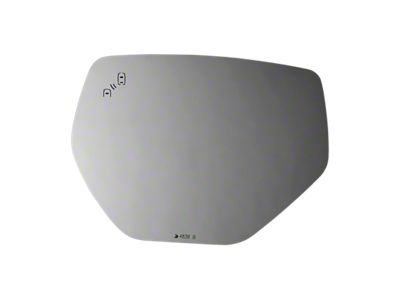 Redi-Cuts Fit Over Side View Mirror Glass with Blind Spot; Driver Side (20-24 Corvette C8)