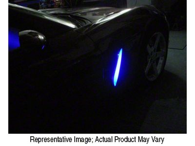 Remote Controlled Fender Cove LED Lighting Kit; White (05-13 Corvette C6)