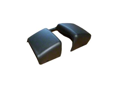 Removable Rear Roof Panel Latch Handle Cover; Black (97-25 Corvette C5, C6, C7 & C8)