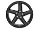 CV02C Replica Gloss Black Wheel; Rear Only; 19x10 (05-13 Corvette C6, Excluding Grand Sport, Z06 & ZR1)