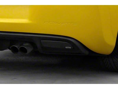 Reverse Light Covers; Smoked (05-13 Corvette C6)