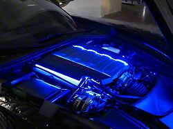 RGB Coil Cover LED Lighting Kit; Key Fob (14-19 Corvette C7)