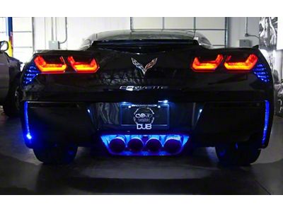 RGB Complete Exterior Lighting Kit; Key Fob (14-19 Corvette C7)