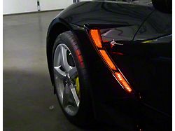 RGB Fender Cove/Hood Vent LED Lighting Kit; Key Fob (14-19 Corvette C7)