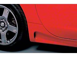 Rocker Panels; Unpainted (97-04 Corvette C5)