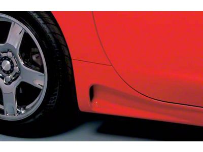 Rocker Panels; Unpainted (97-04 Corvette C5)