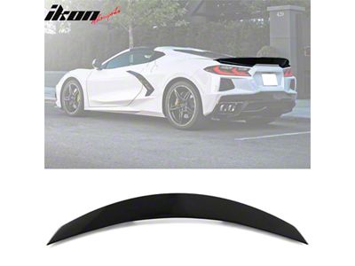 RSC Rear Spoiler; Gloss Black (20-25 Corvette C8 Stingray)