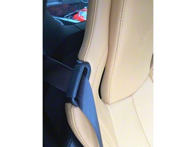 Seat Belt Guide Anti-Belt Pop Guards Clips (20-26 Corvette C8)