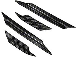 Side Canard Dive Plans; Carbon Fiber (20-26 Corvette C8, Excluding Z06)