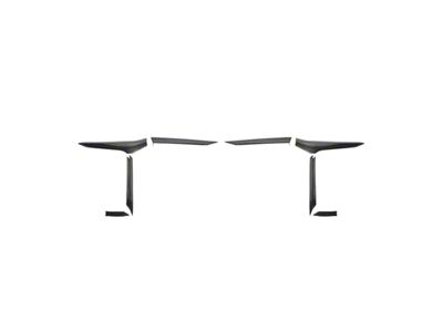 Side Fender Vent Door Garnish; Carbon Fiber (23-25 Corvette Z06)