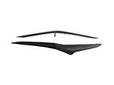Side Fender Vent Door Garnish; Carbon Fiber (23-26 Corvette C8 E-Ray, Z06)