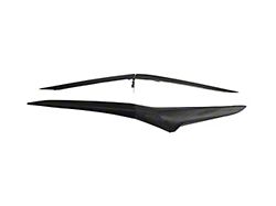 Side Fender Vent Door Garnish; Carbon Fiber (23-26 Corvette C8 E-Ray, Z06)