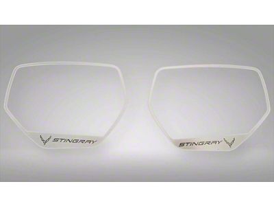 Side Mirror Trim with Stingray Logo (20-25 Corvette C8)
