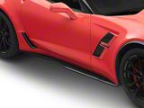 Side Skirt Rocker Panels; Carbon Flash Metallic (14-19 Corvette C7 Grand Sport, Z06)