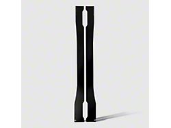 Side Skirt Splitter Set; Cross Faded (20-26 Corvette C8, Excluding Z06)