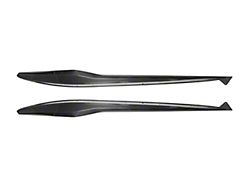 Side Skirts; Carbon Fiber (23-26 Corvette C8 Z06)