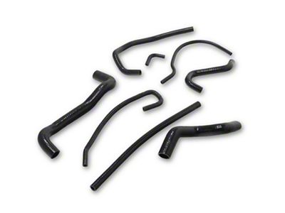 OPR Silicone Radiator Coolant Hose Kit; Black (97-04 Corvette C5)