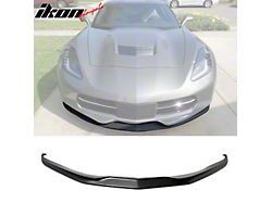 Stage 1 Chin Spoiler Lip Splitter; Unpainted (14-19 Corvette C7, Excluding ZR1)