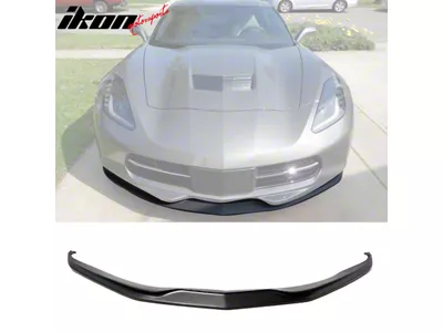 Stage 1 Chin Spoiler Lip Splitter; Unpainted (14-19 Corvette C7, Excluding ZR1)