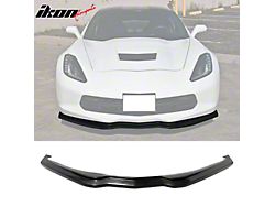 Stage 2 Chin Spoiler Lip Splitter; Unpainted (14-19 Corvette C7, Excluding ZR1)
