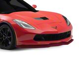 Stage 2 Chin Spoiler Lip Splitter; Unpainted (14-19 Corvette C7, Excluding ZR1)