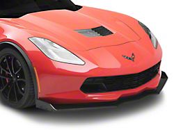 Stage 2.5 ZR1 Conversion Extended Front Splitter; Carbon Flash Metallic (14-19 Corvette C7, Excluding ZR1)