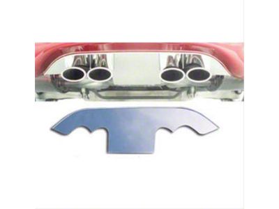 Stainless Steel Exhaust Port Filler Panel (97-04 Corvette C5)