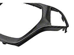 Steering Wheel Button Cover; Carbon Fiber (14-19 Corvette C7)
