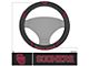 Steering Wheel Cover with University of Oklahoma Logo; Black (Universal; Some Adaptation May Be Required)