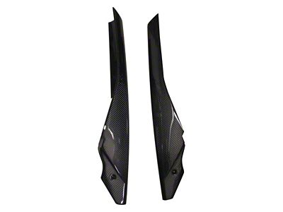 STOCK Pillars; Carbon Fiber (14-19 Corvette C7, Excluding ZR1)