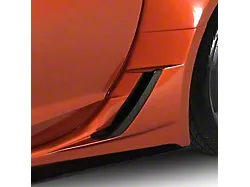 STOCK Rear Air Duct Brake Vent; Carbon Fiber (14-19 Corvette C7, Excluding ZR1)