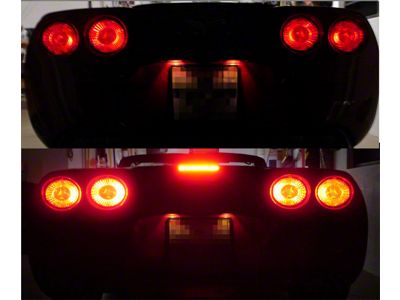 Tail Light Eyelid Blackout Covers (05-13 Corvette C6)