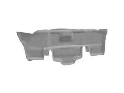 Tail Light Panel Cutpile Carpet Cover; Medium Gray/Pewter (01-04 Corvette C5)