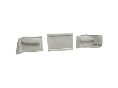 Tail Light Panel Cutpile Carpet Covers; Oyster/Shale (97-04 Corvette C5 Coupe)