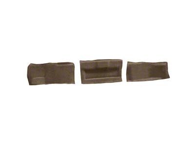 Tail Light Panel Truvette Carpet Covers; Oak (98-00 Corvette C5)