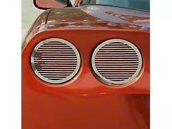 Tail Light Trim; Billet Style (05-13 Corvette C6)
