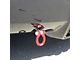 Titanium Tow Hook with Red D-Ring; Rear (14-24 Corvette C7 & C8)