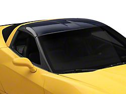 Transparent Roof Panel; Blue (05-13 Corvette C6 Coupe)