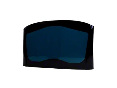Transparent Roof Panel; Blue (05-13 Corvette C6 Coupe)