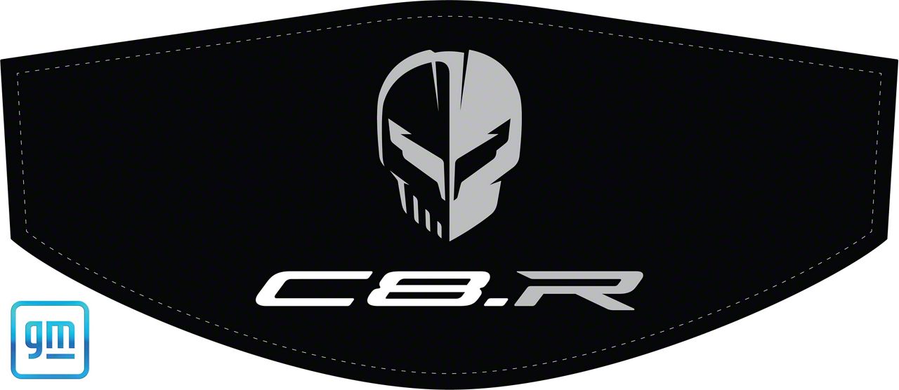Trunk Cover with Factory Color Jake C8.R Logo; Silver Flare 19999b ...