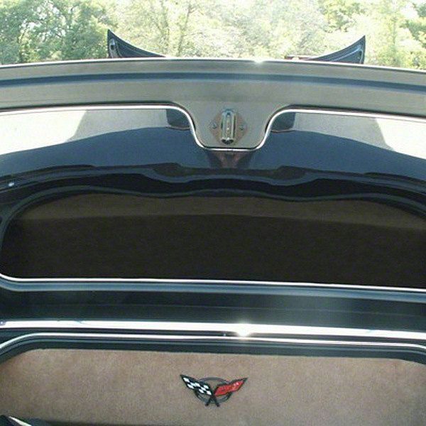 Corvette Trunk Lid Liner; Polished (9804 Corvette C5) Free Shipping