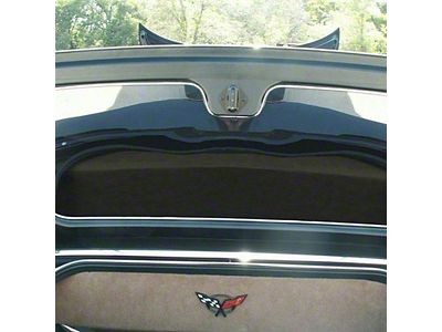 Trunk Lid Liner; Polished (98-04 Corvette C5)