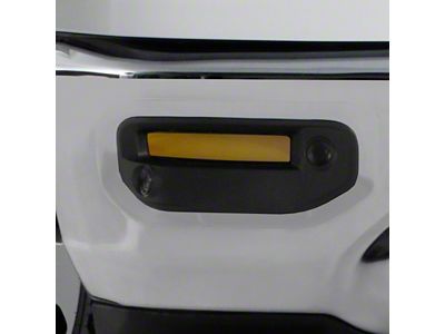 Turn Signal Covers; Transparent Yellow (97-04 Corvette C5)