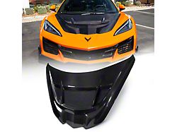 Type-ZR1 Hood; Double Sided Carbon Fiber (20-25 Corvette C8)