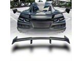 Type-ZR1 Style Spoiler; Carbon Fiber (20-26 Corvette C8 Stingray)
