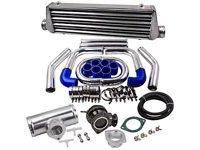 Universal Full Aluminum Top Feed Turbo Front Mount Intercooler Car Universal Full Aluminum Top Feed Turbo Front Mount Intercooler Car